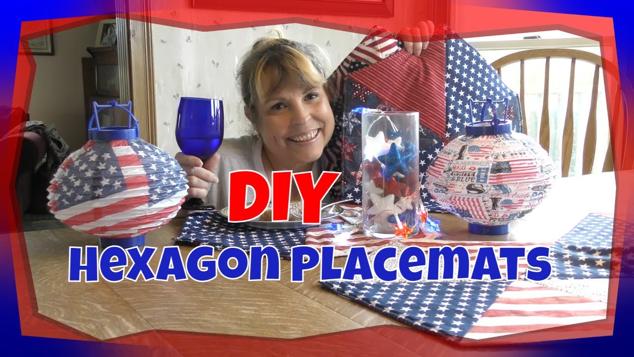 DIY Placemats and Table Runner to Brighten Your Table for Summer