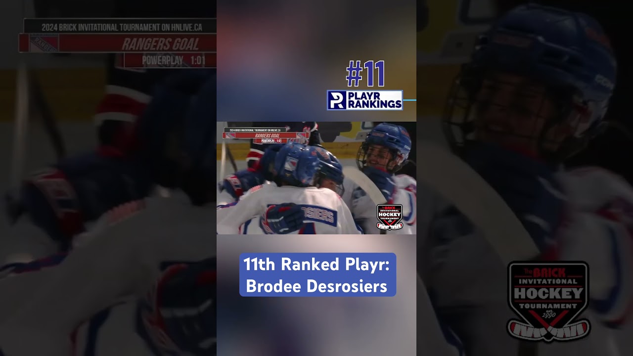 #11th Ranked Playr: Brodee Desrosiers