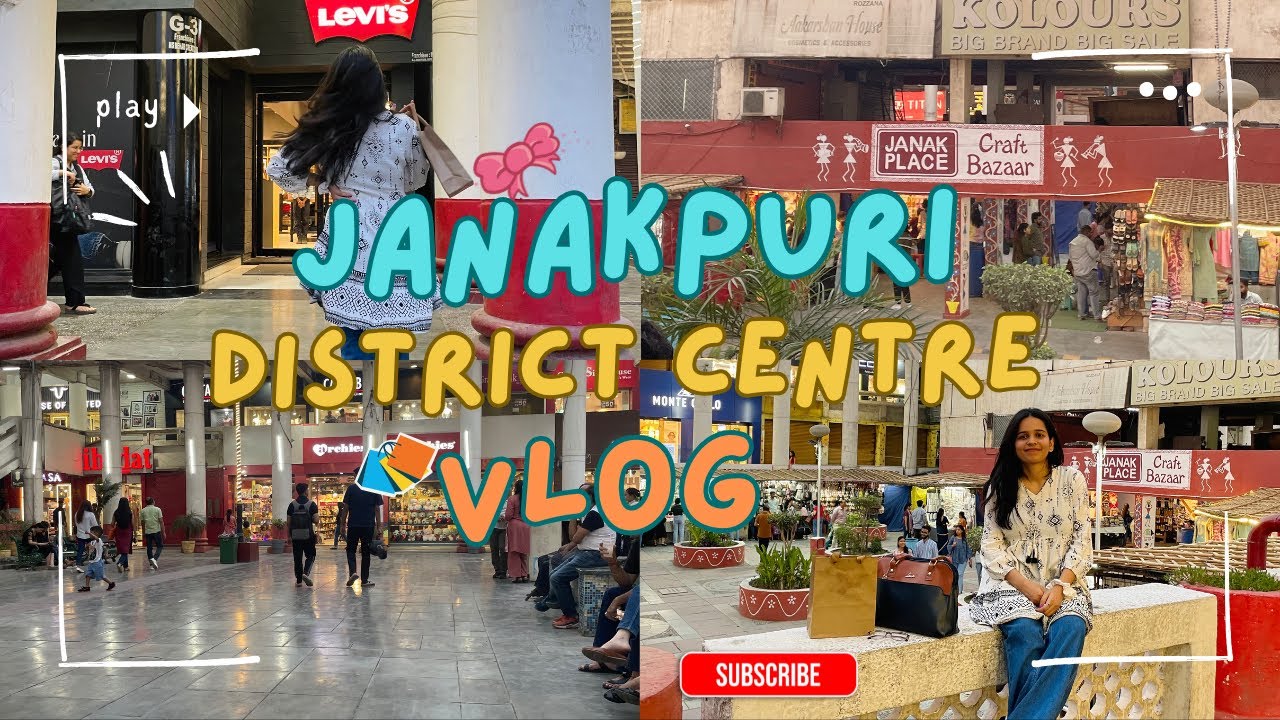 Janakpuri West District Centre Full Vlog 🛍️ | Shreya Tiwari Blog