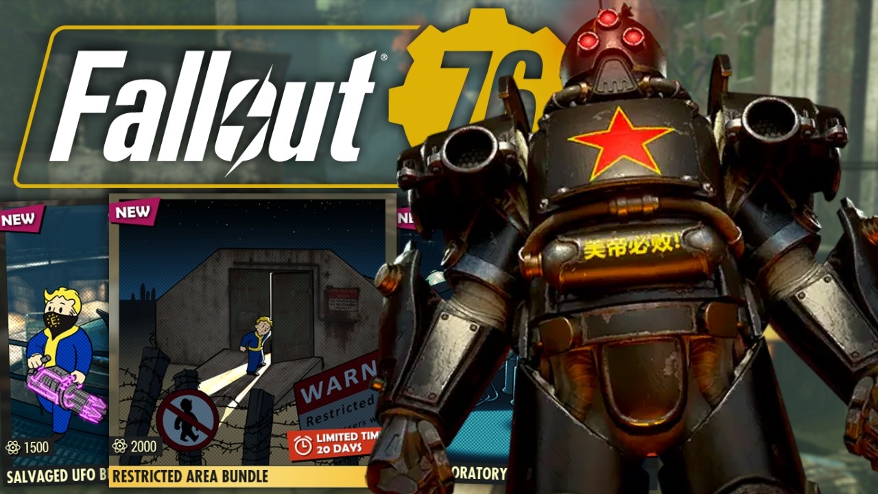 Restricted Area Bundle Showcase & Review! | Fallout 76