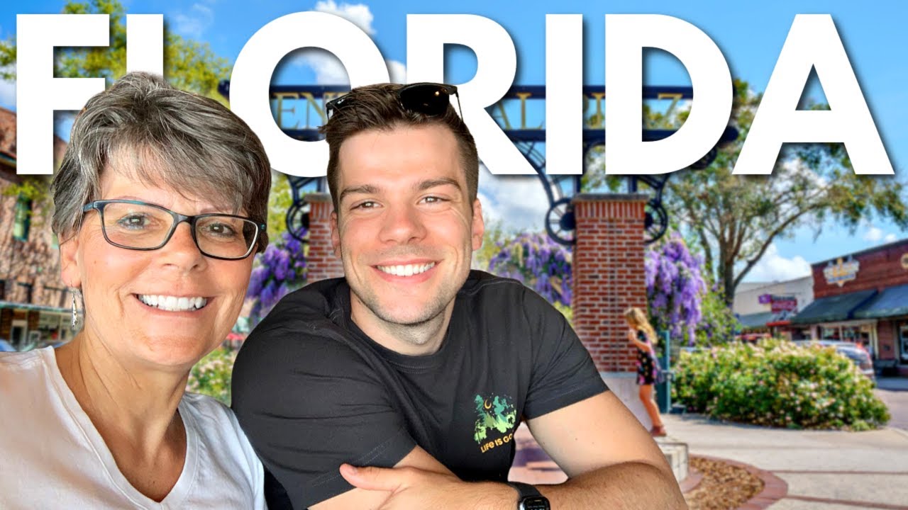 MOVING TO FLORIDA? | Cracker Barrel, Cycling in Winter Garden & Our Last Meal!