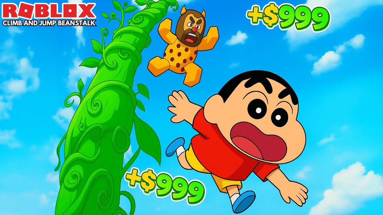 Climb and Jump Tower Jack The Beanstalk Gameplay in Tamil | GAMING WITH SHINCHAN