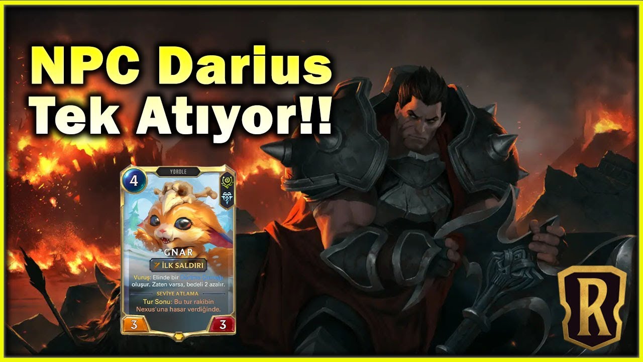 Darius ve Gnar Aggro'nun Yeni Kralları!!!   Legends Of Runeterra (LoR)