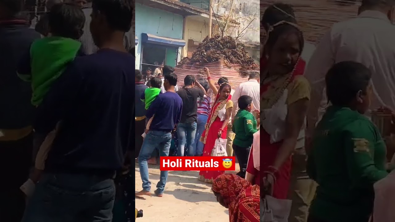 Holi Rituals 😊 #viral #vlog #ytshorts #youtubeshorts #holi #holispecial #shorts #holi2023 #rituals