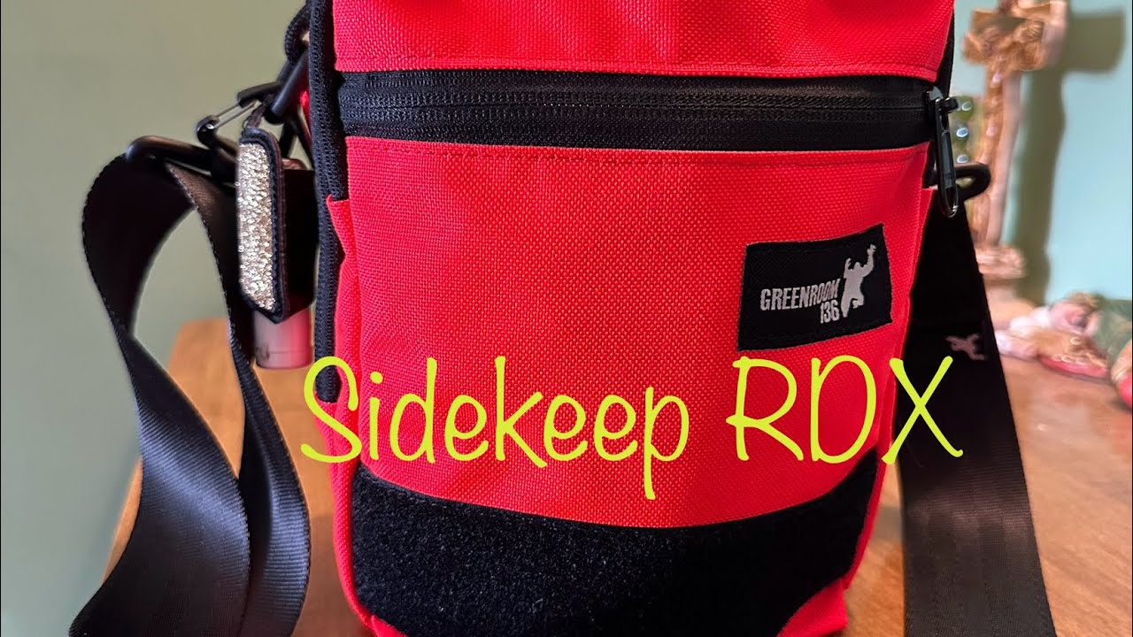 The Greenroom136 Sidekeep RDX Review: A Great Small EDC Bag for your Essentials & iPad Mini!