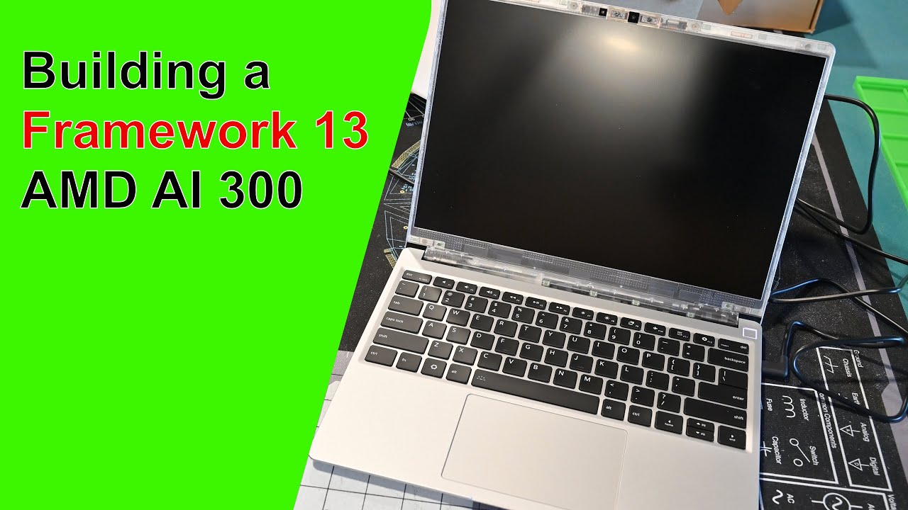 Framework 13 AMD AI 300 DIY — сборка ноутбука