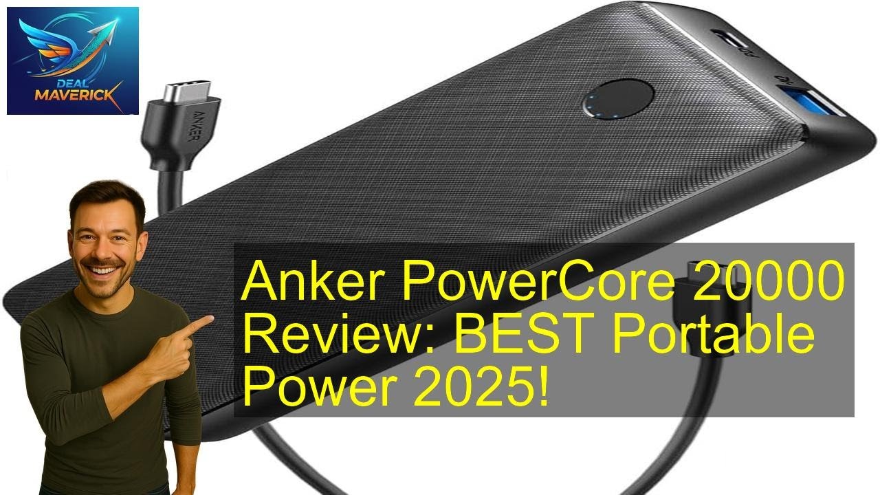 Anker PowerCore 20000 Review: BEST Portable Power 2025!