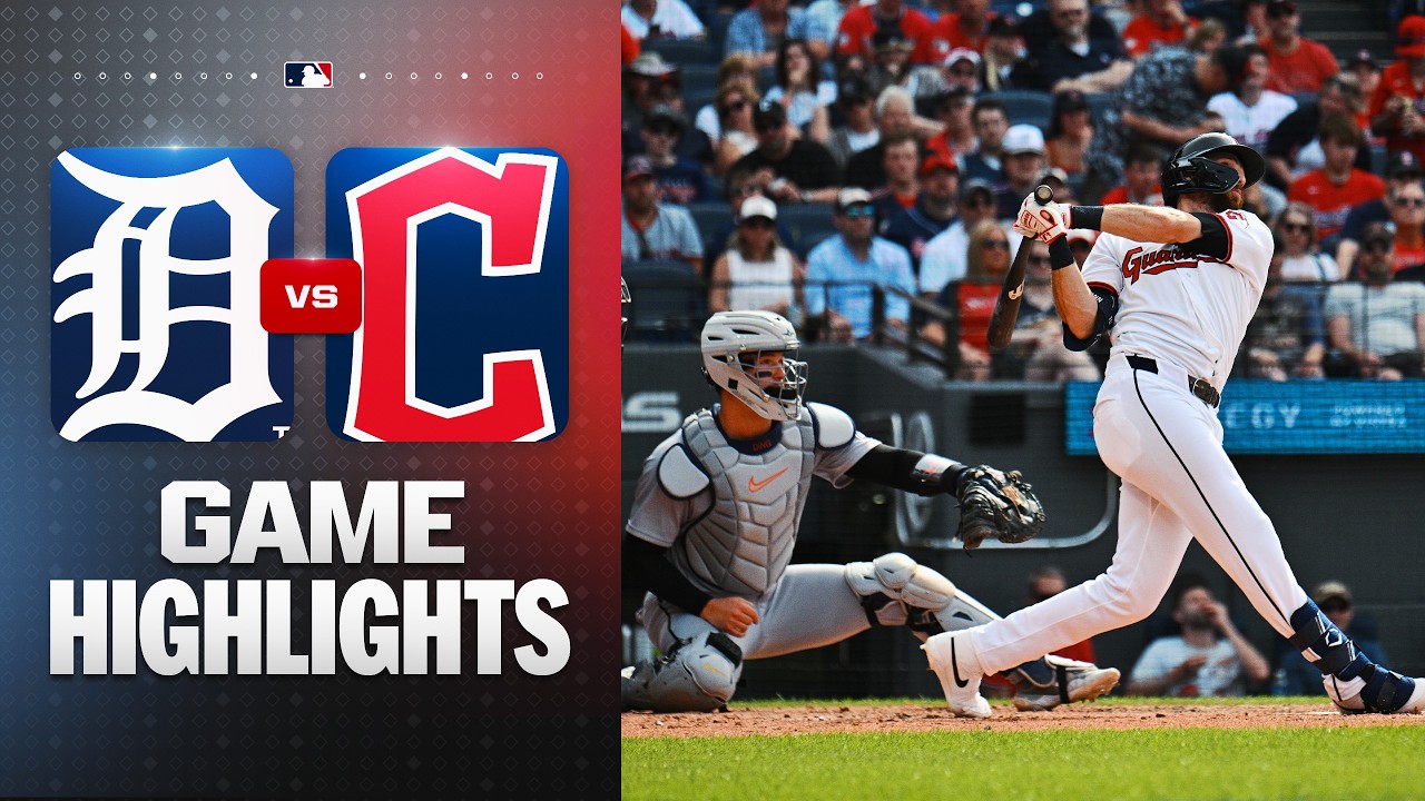 Tigers vs. Guardians Game Highlights (6/13/26) | MLB Highlights