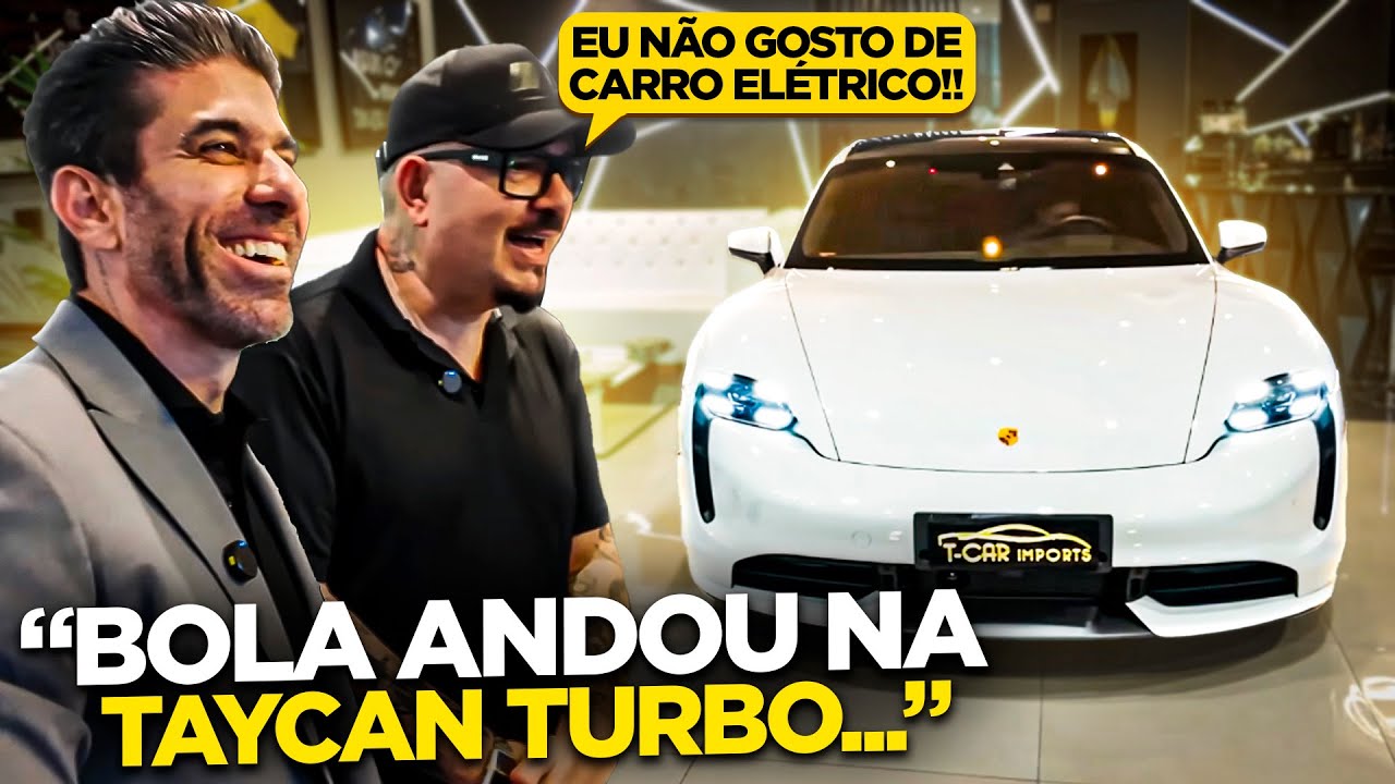 BOLA DO PÂNICO NA TV CONFESSOU NÃO CURTIR CARRO ELÉTRICO - LEVEI ELE PRA ANDAR!!!!