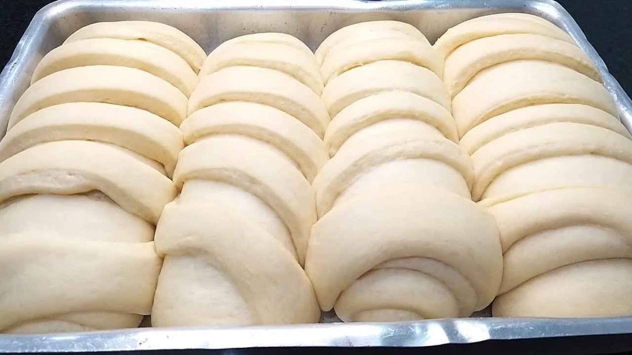 RECEITA DE PÃO CASEIRO DOCE COM 1 KILO DE FARINHA DE TRIGO MUITO FOFINHO-PASSO A PASSO DE COMO FAZER