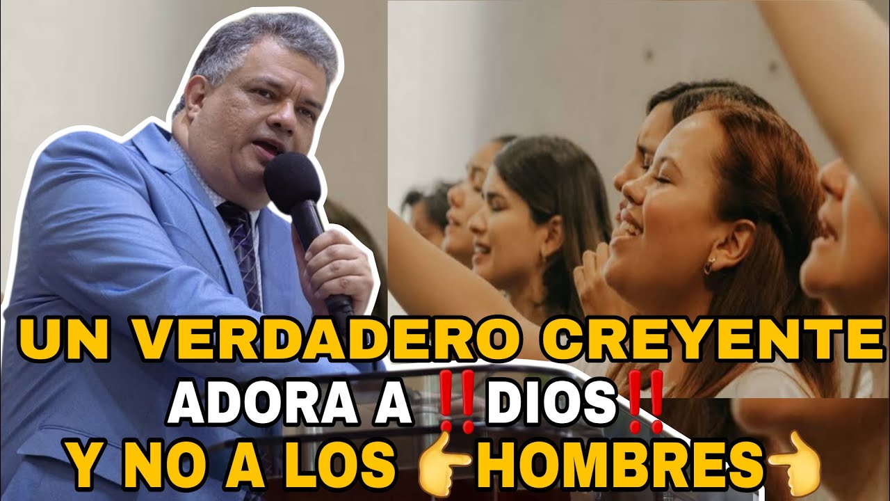 ☝👉Un verdadero creyente adora  a ‼️DIOS‼️🕊y no a los 👉¡HOMBRES!👈 Rev. Eduardo Masías #Diosdemilagros