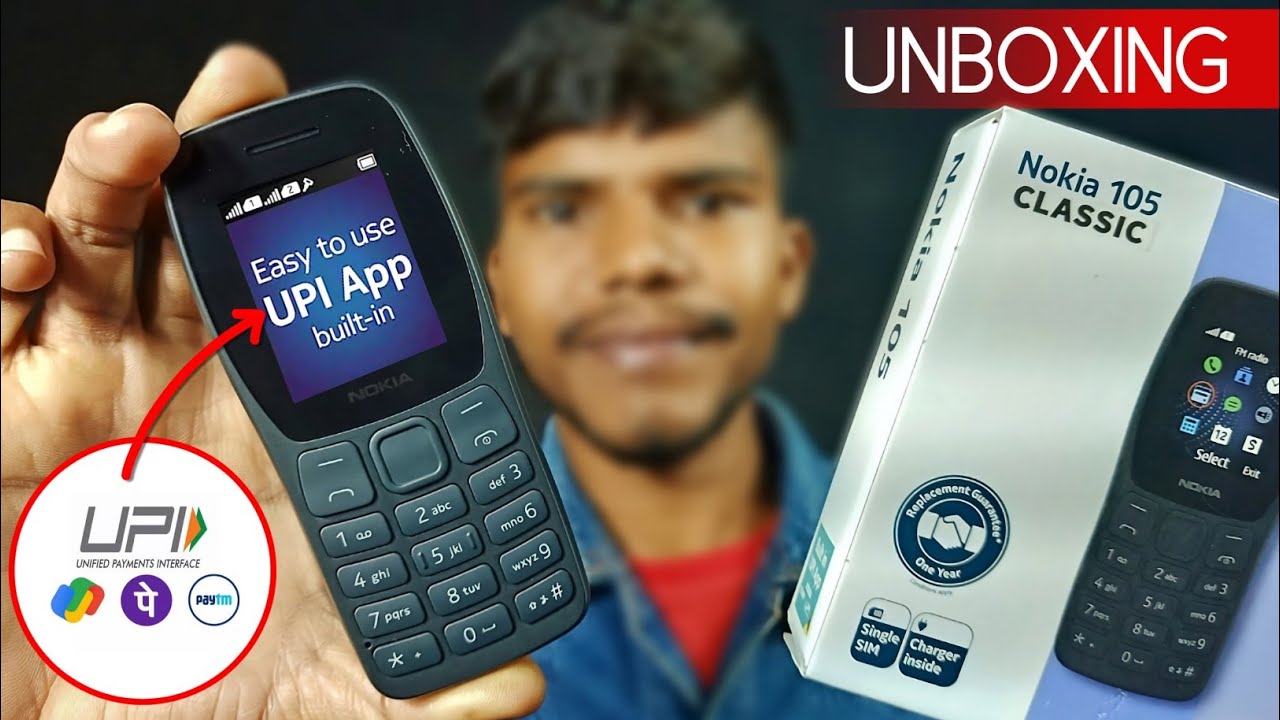 Nokia 105 Classic Unboxing & Review