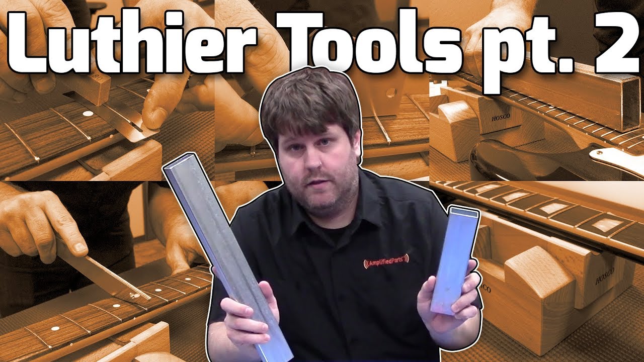 Luthier Tools Explained pt. 2: Adhesives, Crown Files, Fret Levelers & More