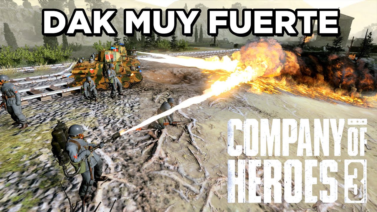 Company of heroes 3 - EL nuevo DAK es muy fuerte - 2vs2