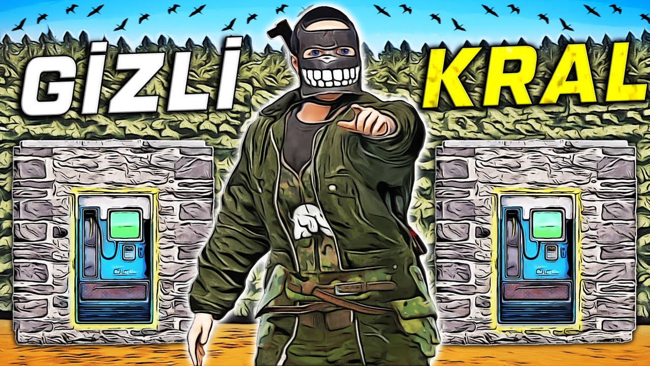ADETA GÖRÜNMEZ OLDUM ! (12 SAATLİK ZENGİN OLMA HİKAYESİ) Rust Türkçe Solo Film