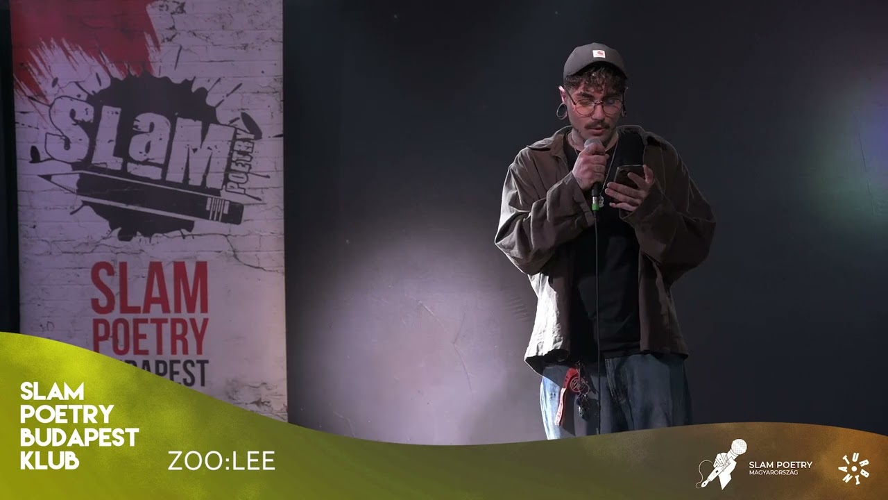 ZOO:LEE - Slam Poetry Budapest Klub - 2026. január - III.helyezett