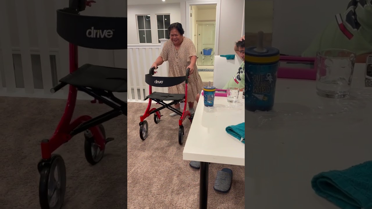 Drive Nitro Wheel Rollator #walker #rollator #mobilityaid #mobilityaids #DurableMedicalEquipment