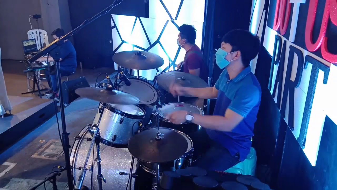 Trading my Sorrows Drum cover