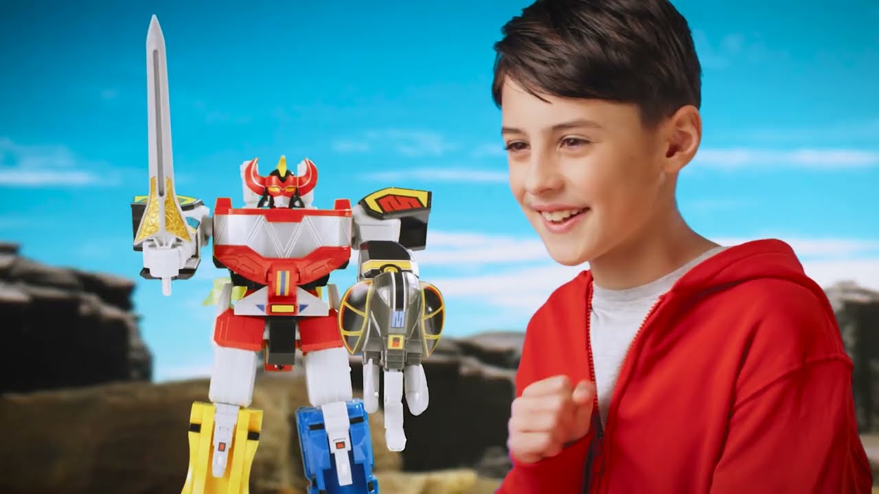 Mighty Morphin Power Rangers: Re-Ignition Combinable Dinozords Commercial