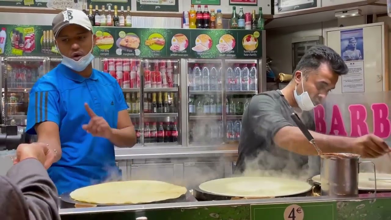 Las mejores crepas de Paris, frente a la Torre Eiffel