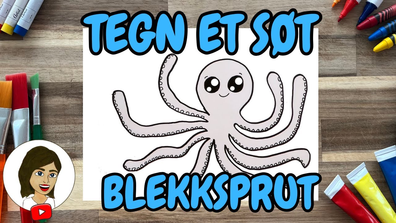 HVORDAN TEGNE EN BLEKKSPRUT