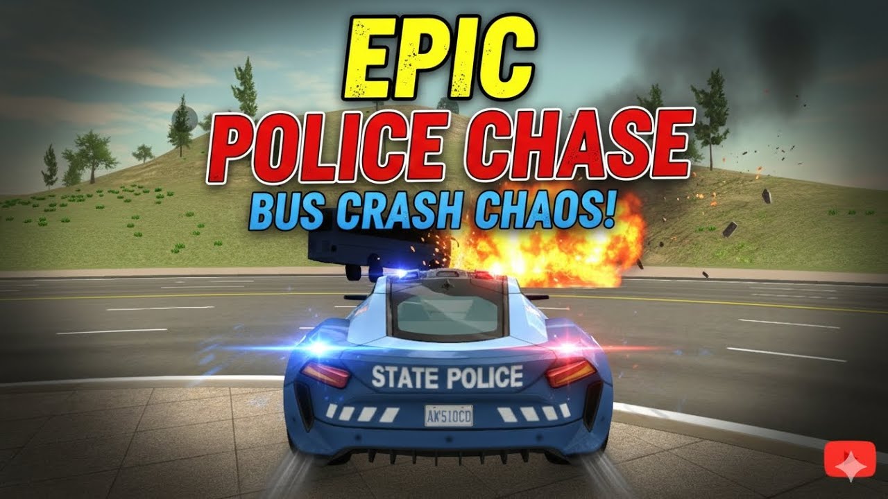 Ultimate Police Chase Simulator 3D | AndroidPolice Car Mission Gameplay | High Speed Chase
