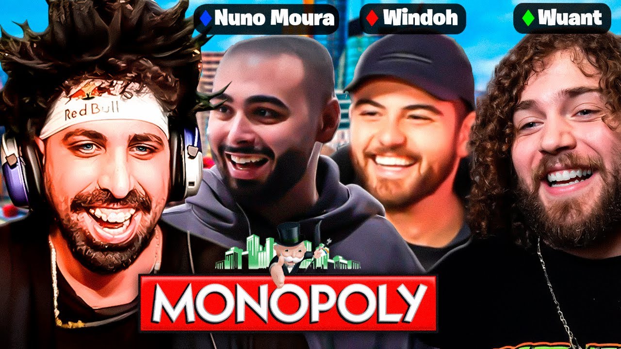MONOP&Oacute;LIO na VIDA REAL c/ Windoh, Wuant e NunoMoura