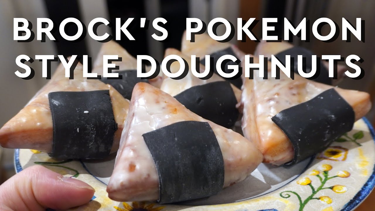 Brock's Pokemon-Style Doughnuts | Kozibear's Cooking Season 3
