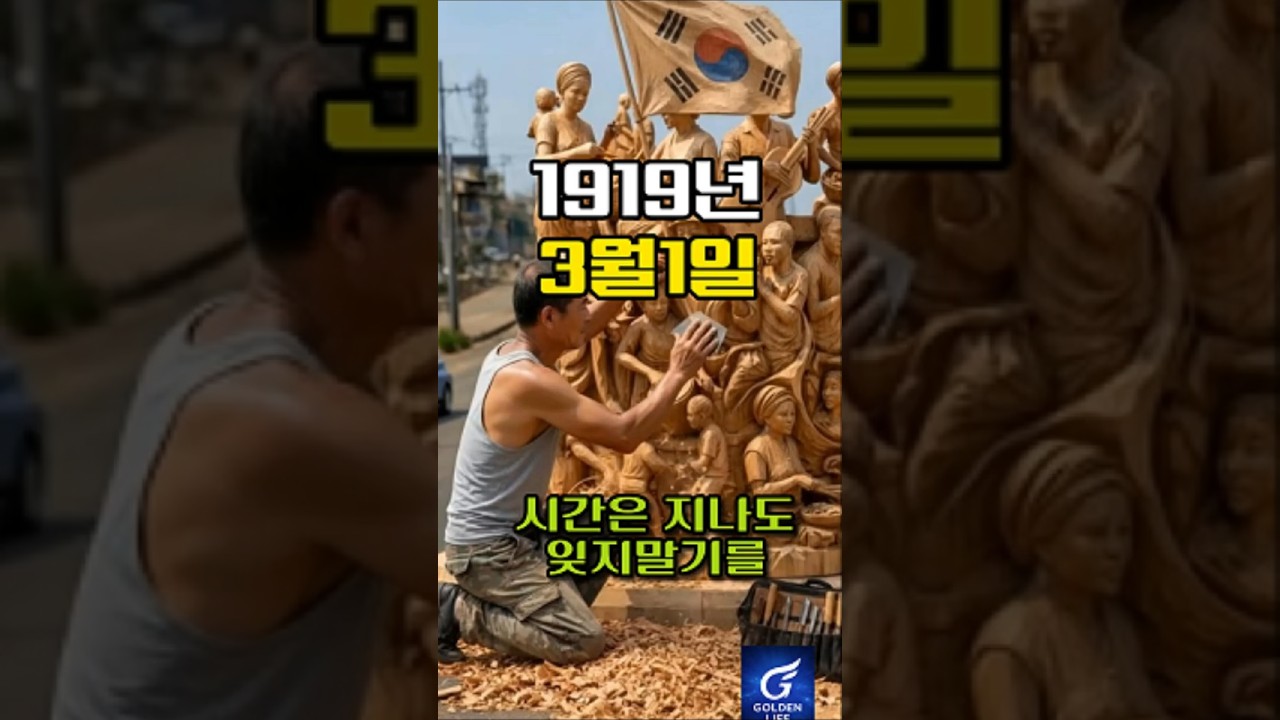 [삼일절 기념] 삼일절 기념조각 제작과정 -대단해요!
