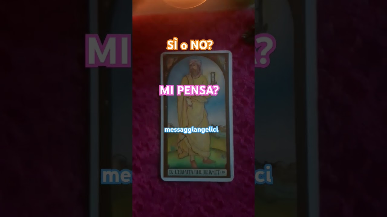 #sceglitarocchi MI PENSA? #messaggidalcielo #chiediaitarocchi #situazione #mipensa #siono #pertee
