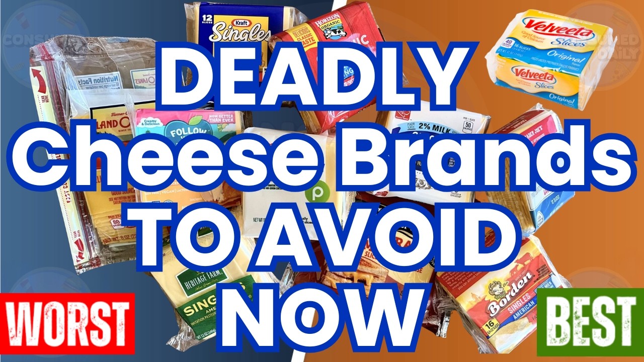 These 10 Cheese Brands Are FAKE (Stop Eating Them NOW!)