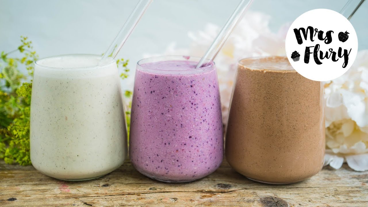 3 Vegane Protein Shakes ohne Proteinpulver