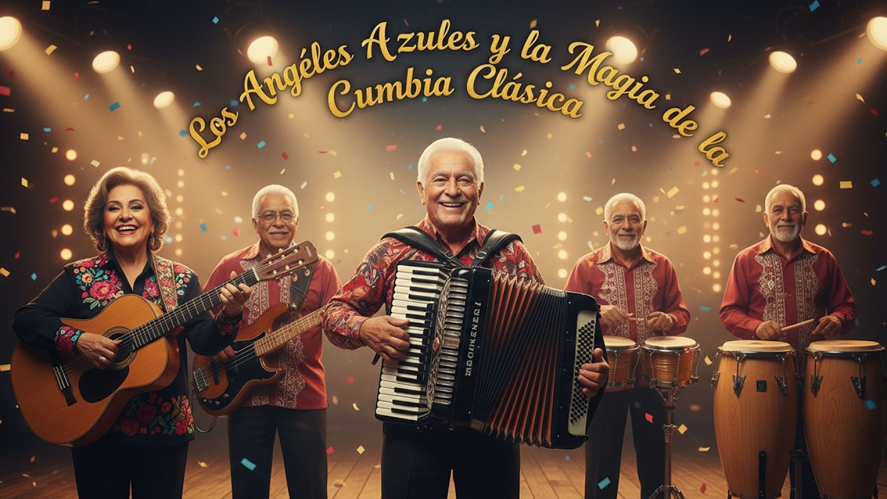 🎶💛 Los Ángeles Azules: Cumbia para el Alma y el Corazón 💃🎤 | Ritmos Latinos para Bailar Sin Parar