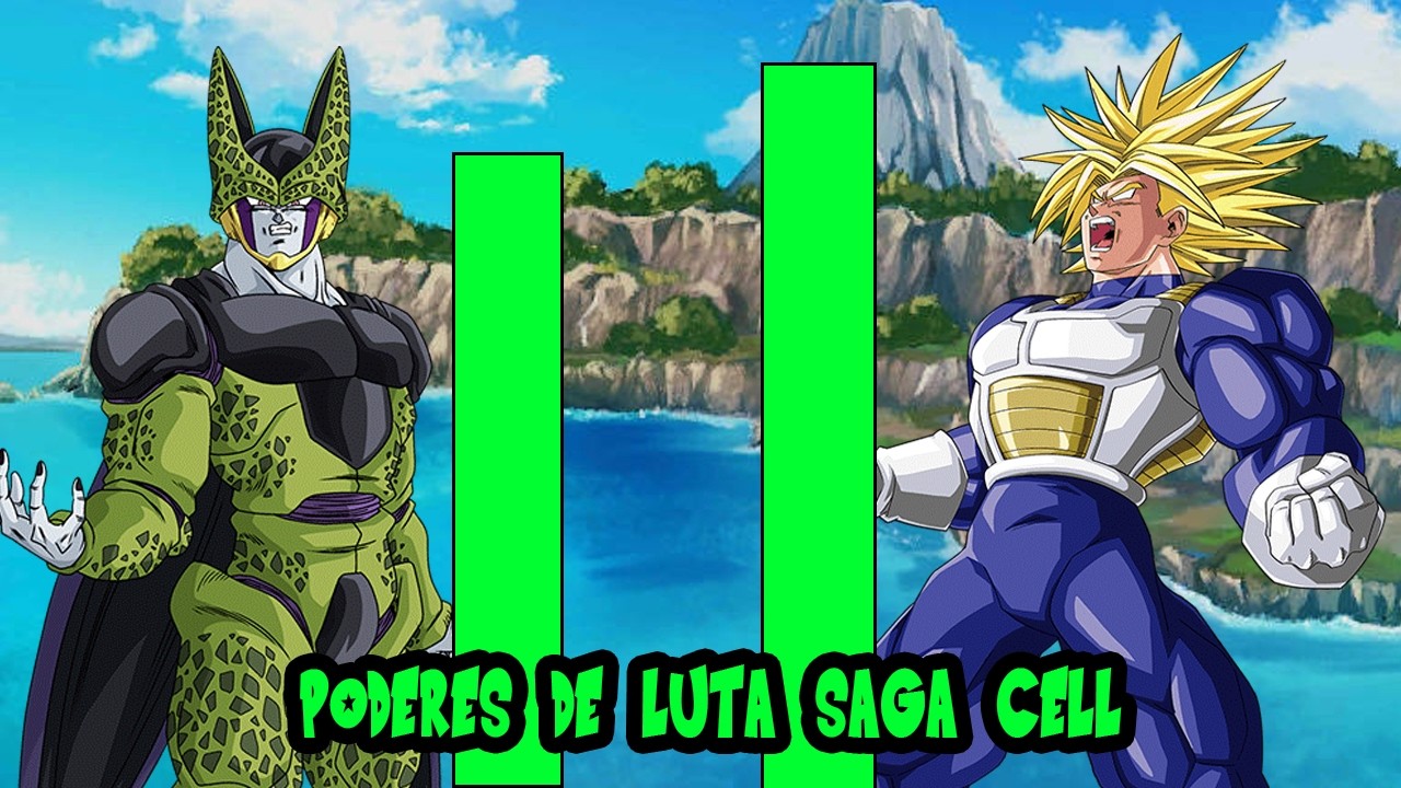 DRAGON BALL Z PODERES DE LUTA SAGA CELL
