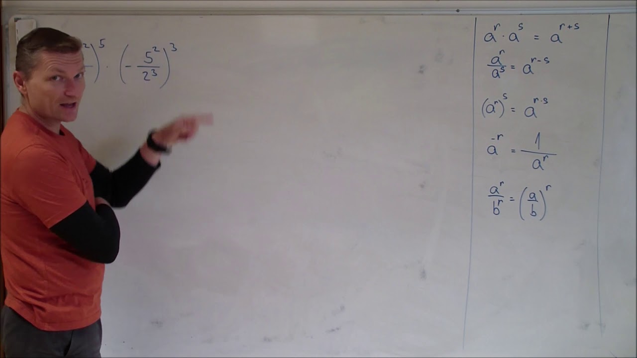 Mocniny s celočíselnými exponenty - příklady II