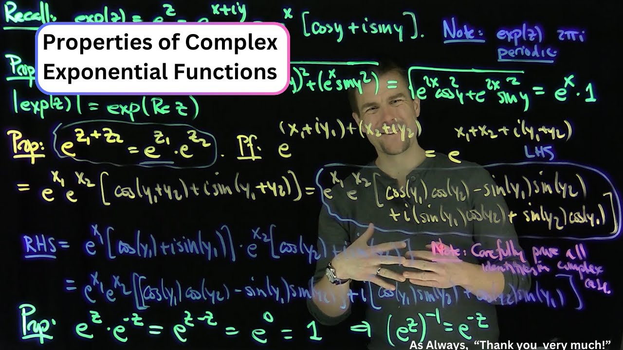 Properties of the Complex Exponential