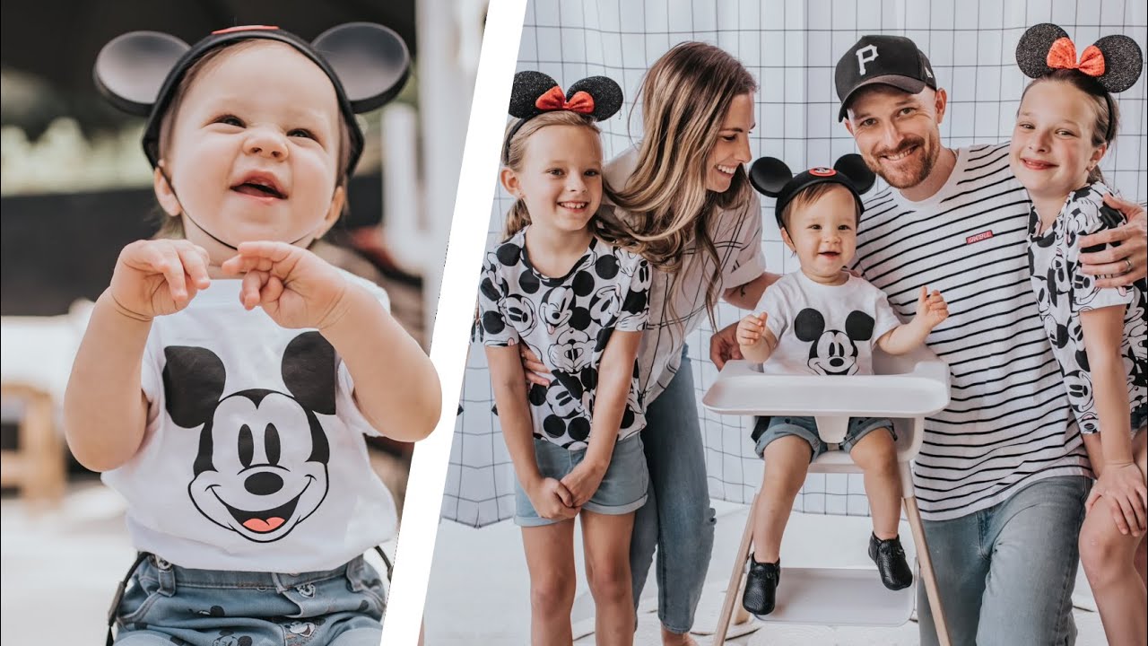 THEO'S 1st Mickey Mouse BIRTHDAY PARTY Special!