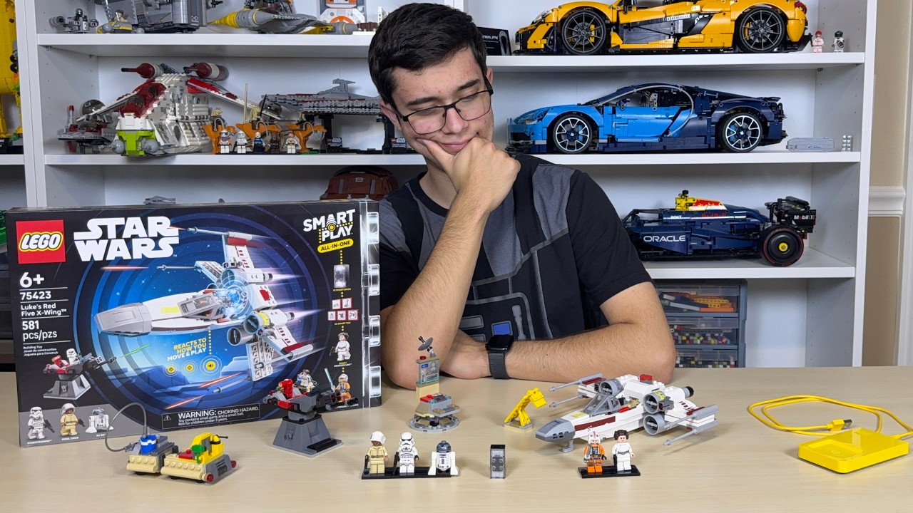 Почему Smart Play? Обзор истребителя LEGO Luke's Red Five X-Wing!