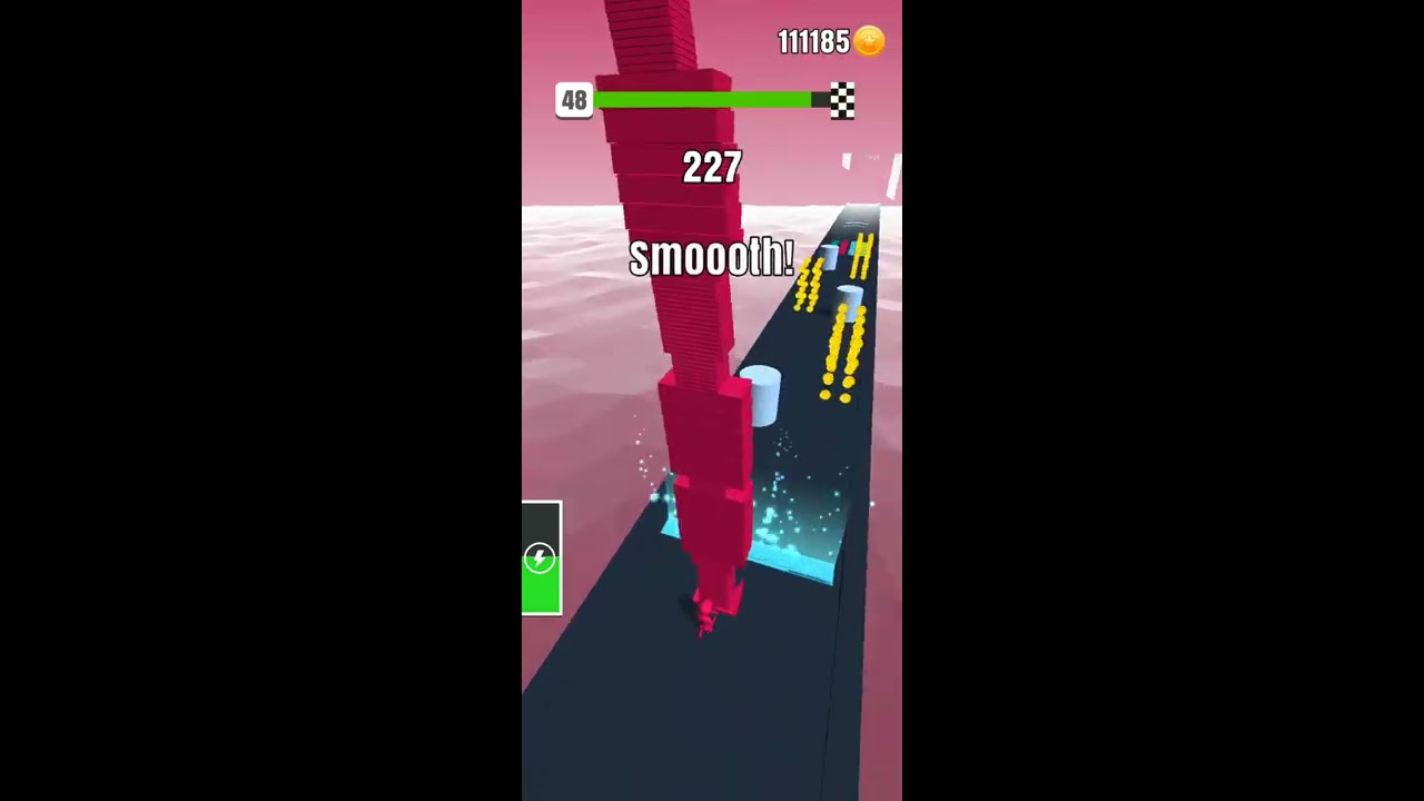 Stack Colors gameplay in Android ||  Level 41 upto 50 || Part ( 5 ) || BY TRACKER GAMING | |