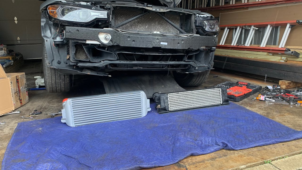 Bmw F30 BMS Intercooler Install And Going Stage 2 Bootmod3!!
