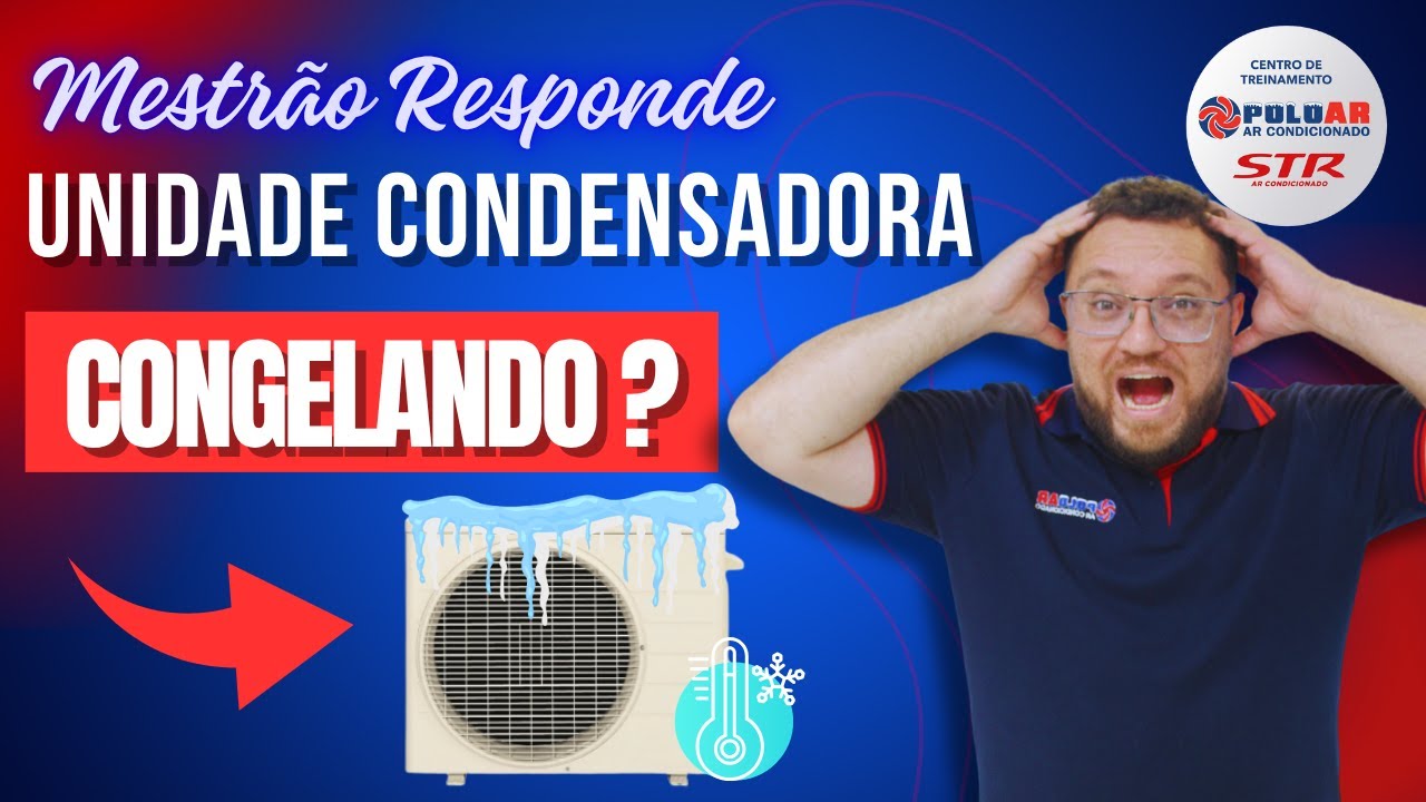 Unidade Condensadora Congelando