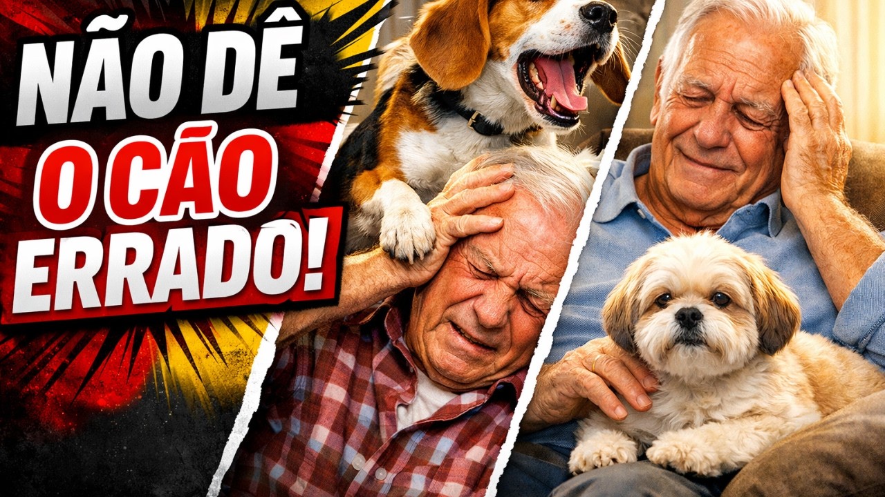 Qual cachorro NÃO é indicado para idosos e quase ninguém fala