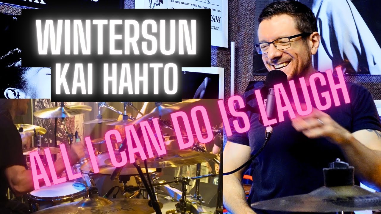 - JAZZ DRUMMER REACTS TO METAL - - KAI HAHTO - - WINTERSUN - - SONS OF WINTER AND STARS DRUMCAM -