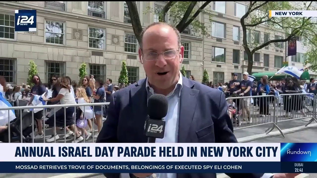 Annual Israel Day Parade held in NYC with hostages in focus