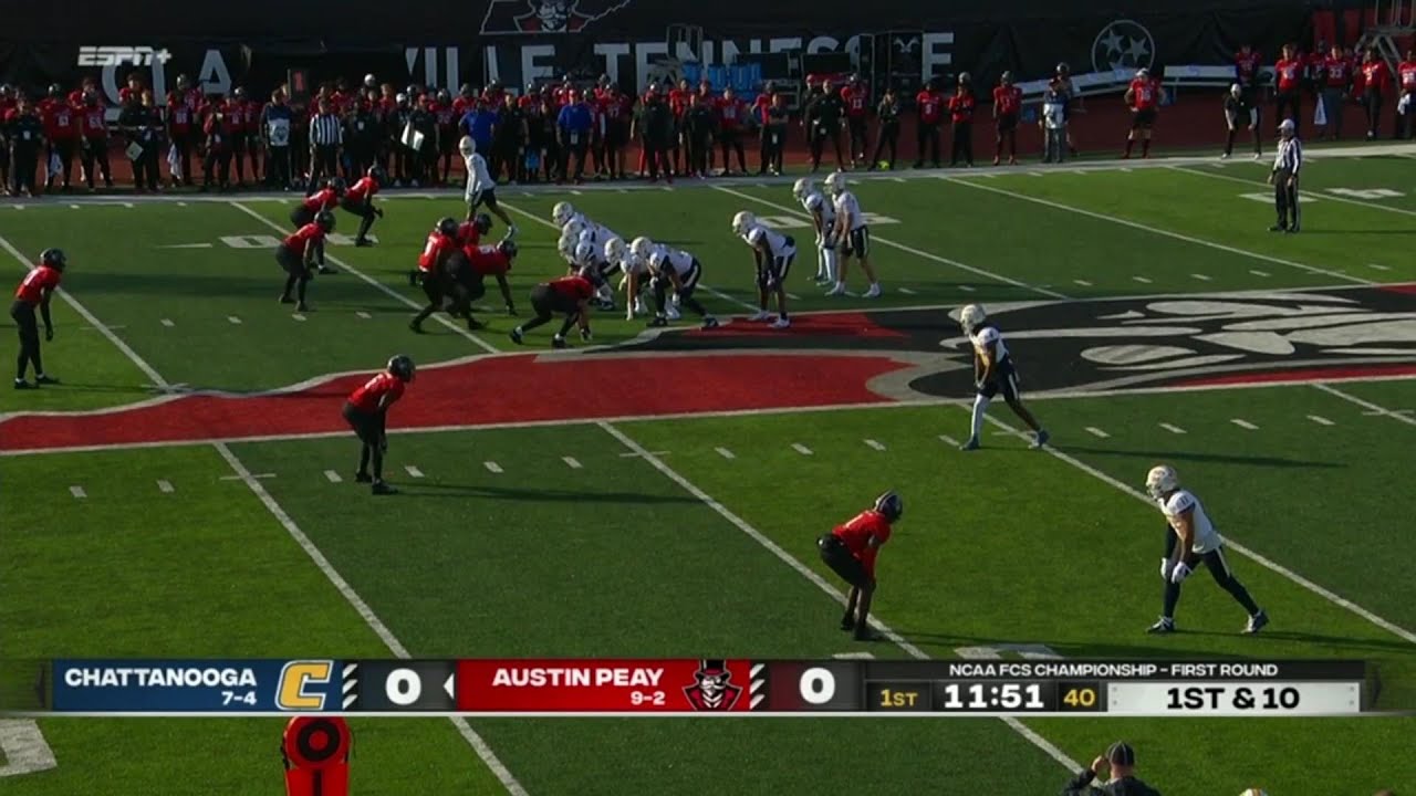 2023 NCAA FCS Championship First Round - Chattanooga vs Austin Peay