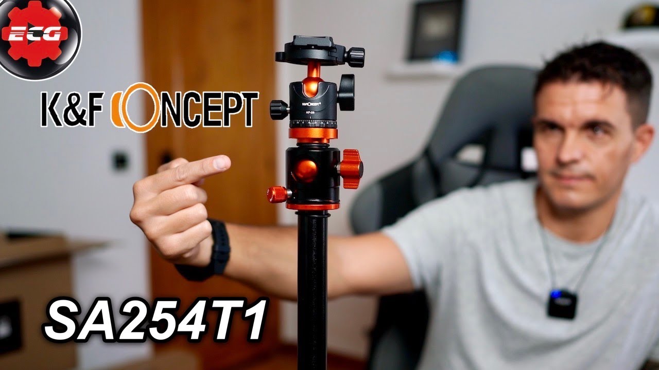 El Trípode más grande que he tenido K&F Concept SA254T1