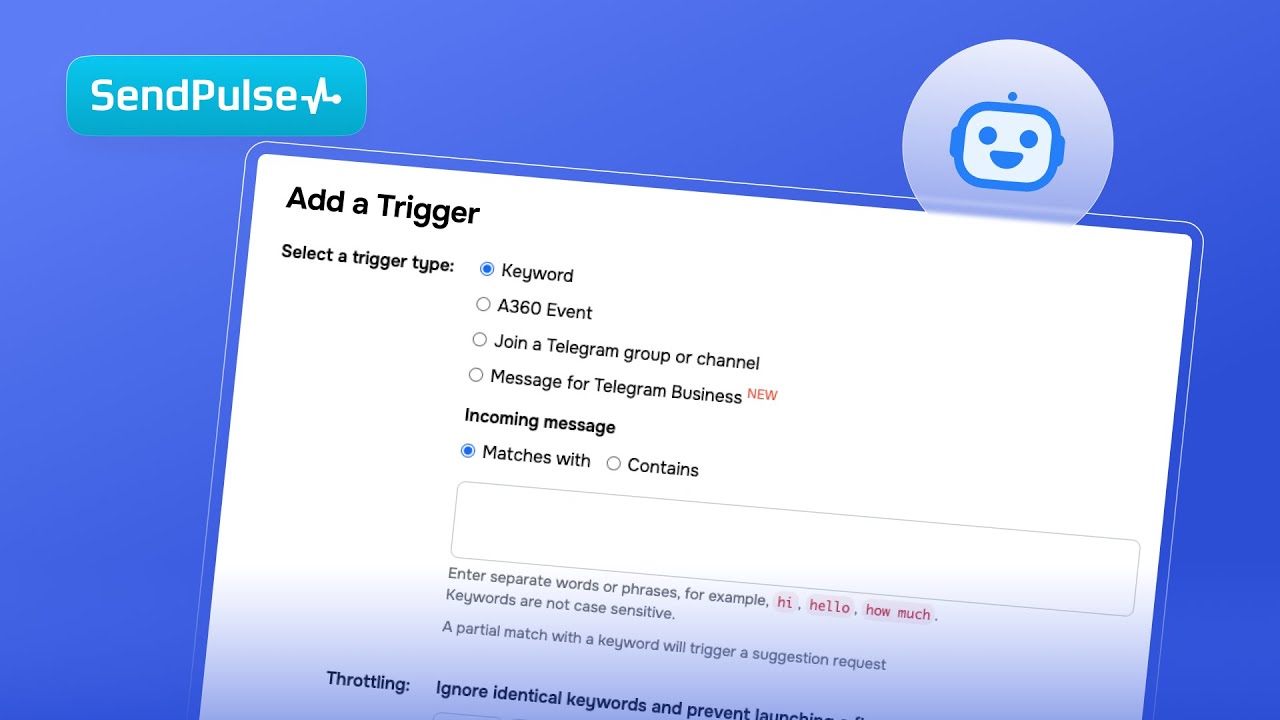 How to set up a chatbot launch