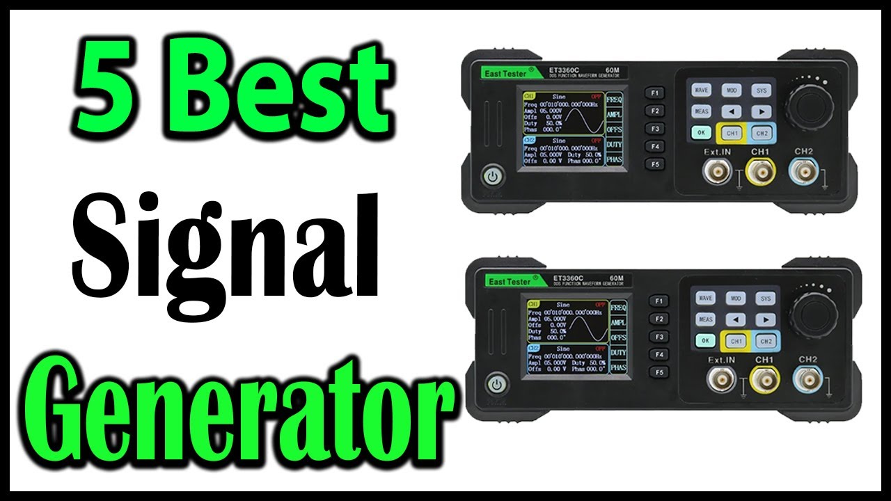 TOP 5 Best Signal Generator Review 2025