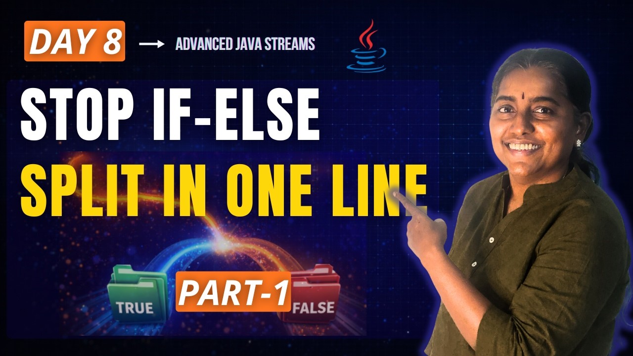 Stop Writing If-Else — Partition Data Instantly (Part-1)| Java Streams Day 8