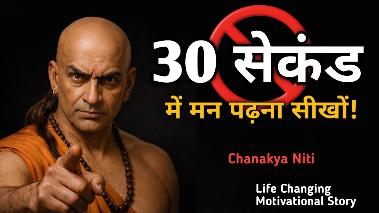 30 सेकंड में सामने वाले की सोच पकड़ लो | Chanakya Neeti | Sudhanshu Wisdom 